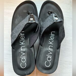 Calvin Klein Black Sandals